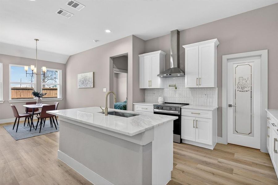 Furnished interior view inside a new home in , Mansfield (Image 6). Furnished interior view inside a new home in , Mansfield (Image 6).