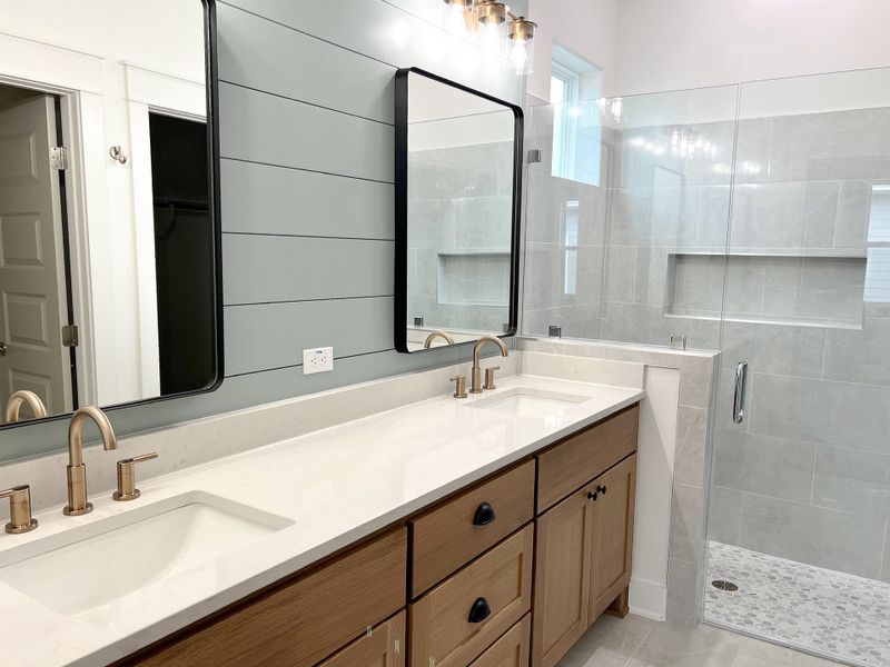 Furnished interior view inside a new home in Diamond Hill Collection, Victoria (Image 14).