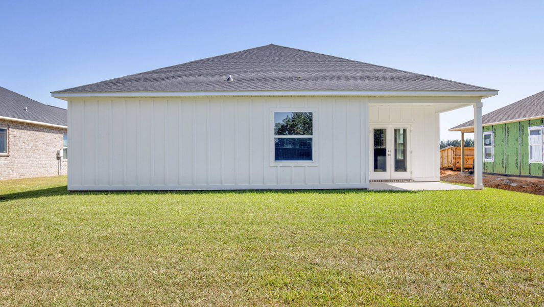 Representative exterior details of a home built from the Drexel by Maronda Homes in Bellview Pointe, Bellview (Image 27).