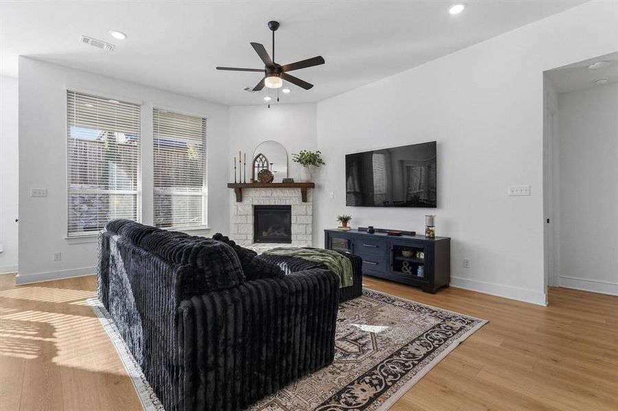 Furnished interior view inside a new home in Gateway Village - The Reserve, Denison (Image 13).