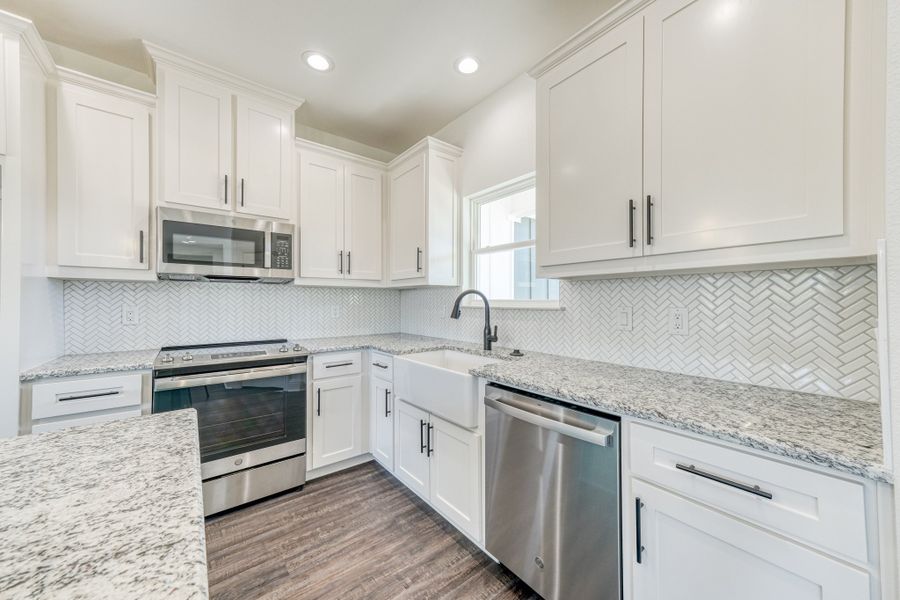 Representative furnished interior of a home built from the Lucas by Zeal Home Builders in Echo Grove, Poolville (Image 87).