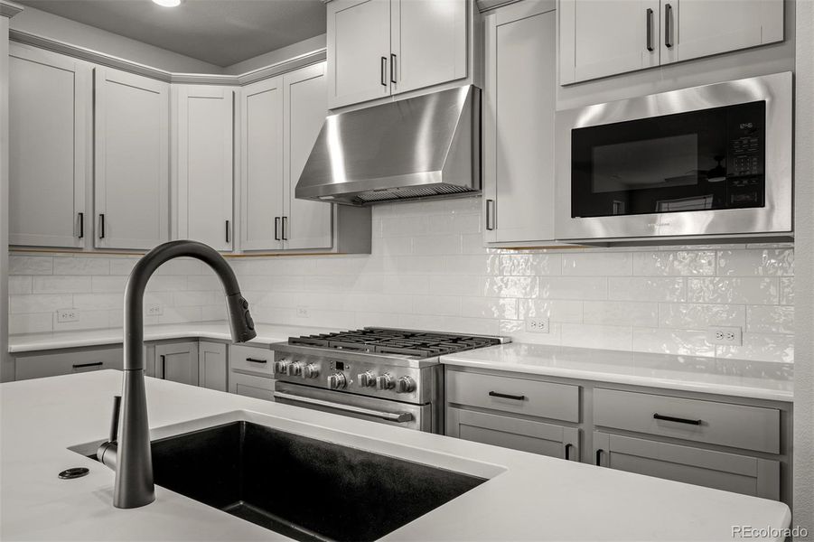 Furnished interior view inside a new home in Revel Crossing at Wolf Ranch – The Ascent Collection, Colorado Springs (Image 12).