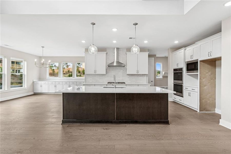 Furnished interior view inside a new home in Havencroft, Woodstock (Image 8). Furnished interior view inside a new home in Havencroft, Woodstock (Image 8).