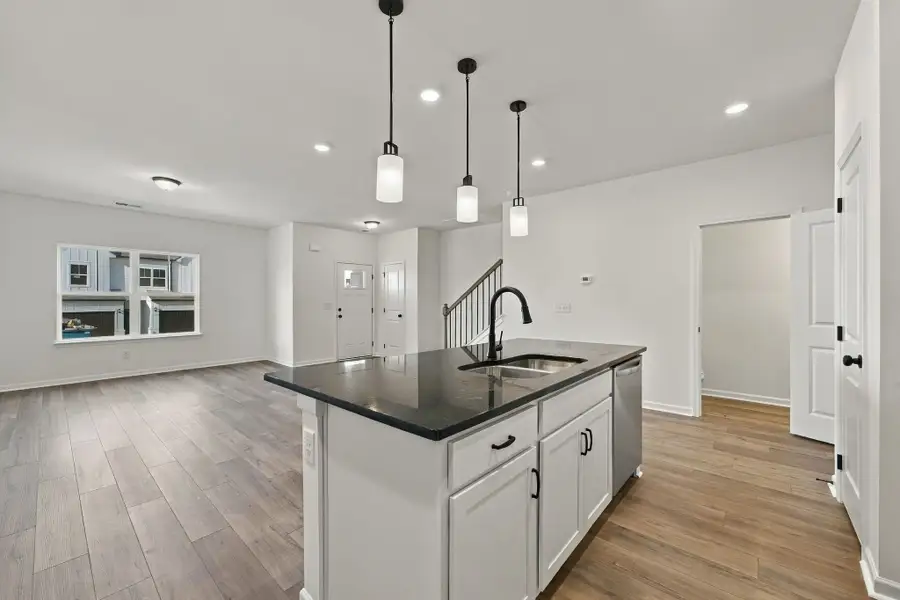 Furnished interior view inside a new home in Wilson Meadows, Clarksville (Image 3).