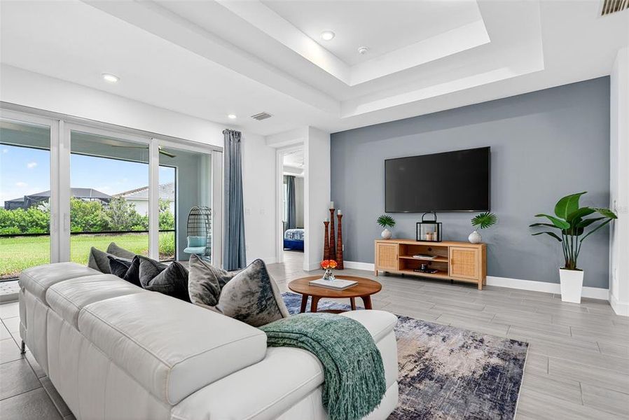 Furnished interior view inside a new home in , Englewood (Image 40). Furnished interior view inside a new home in , Englewood (Image 40).