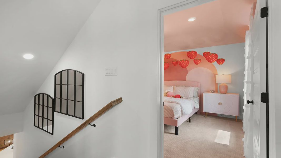 Representative furnished interior of a home built from the Madison by Chesmar Homes in Nolina, Georgetown (Image 25).