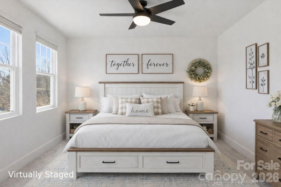 Bedroom 2 - Virtually Staged Bedroom 2 - Virtually Staged