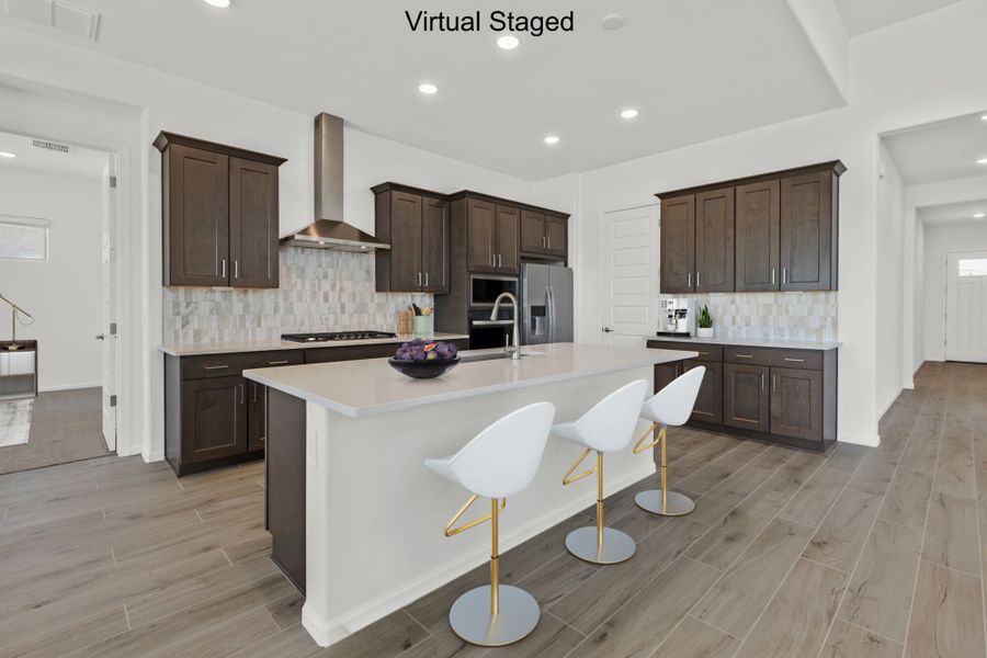 Furnished interior view inside a new home in Saguaro Reserve II, Marana (Image 6).