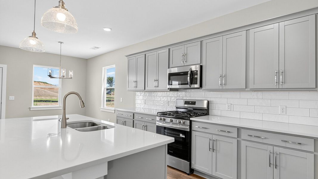 Furnished interior view inside a new home in McClure Farms, Columbia (Image 8).