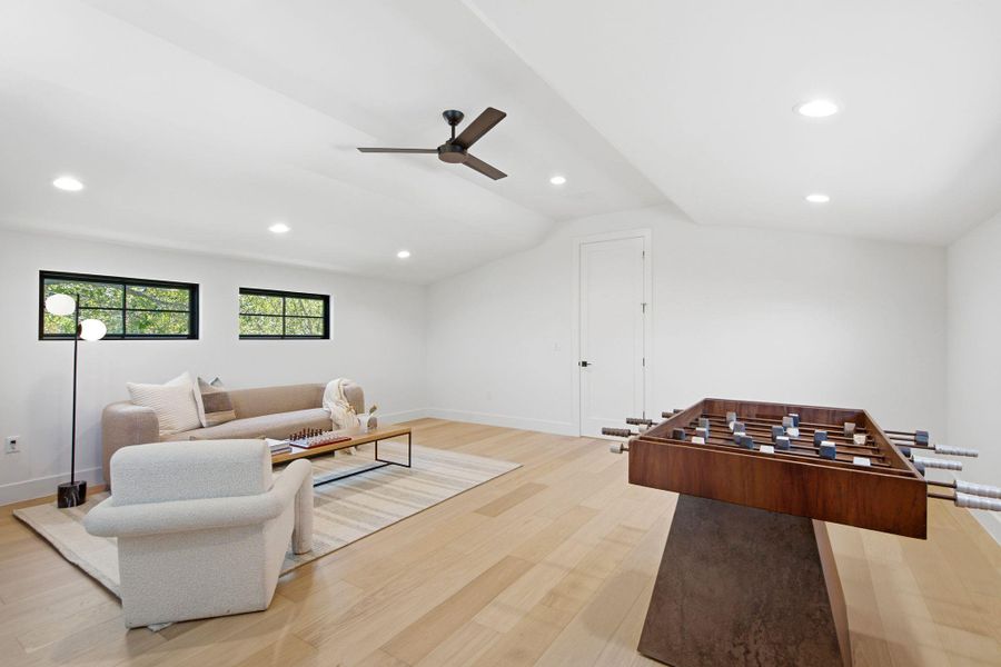 Furnished interior view inside a new home in , Austin (Image 32).