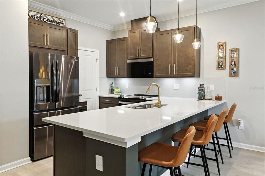 Furnished interior view inside a new home in Waterbrooke, Clermont (Image 14). Furnished interior view inside a new home in Waterbrooke, Clermont (Image 14).