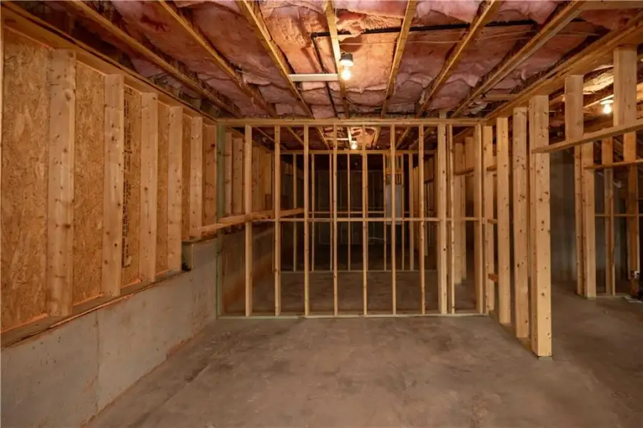 In-progress construction of a new home in Aberdeen, Hoschton, GA (Image 71).