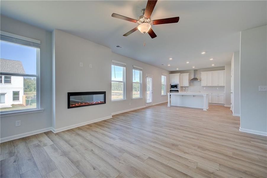 Spacious, unfurnished interior of a new home in Bowers Farm, McDonough (Image 22). Spacious, unfurnished interior of a new home in Bowers Farm, McDonough (Image 22).