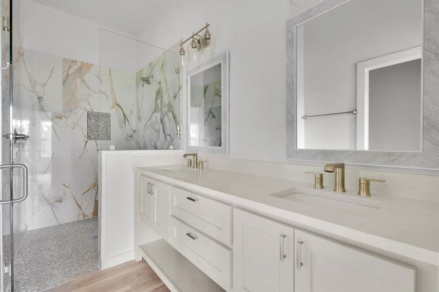 Furnished interior view inside a new home in , Bluff Dale (Image 11).