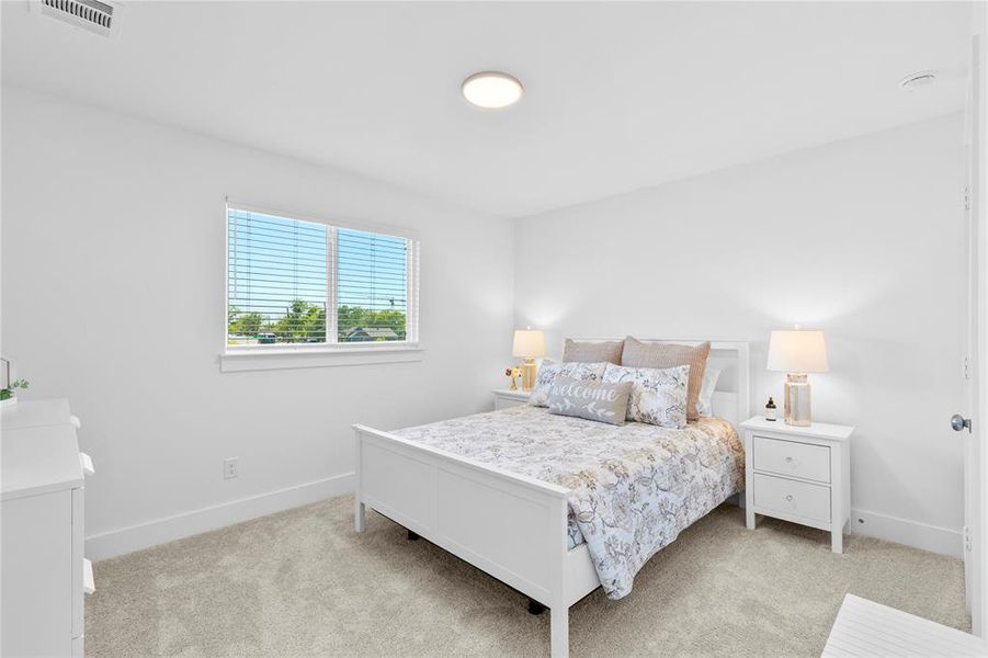 Furnished interior view inside a new home in North Square at Uptown, Celina (Image 10).