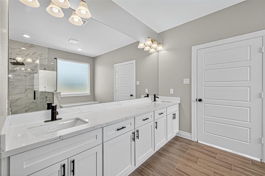 Furnished interior view inside a new home in , Prairie View (Image 7).