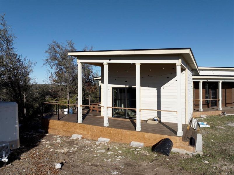 In-progress construction of a new home in , Hamilton, TX (Image 3).