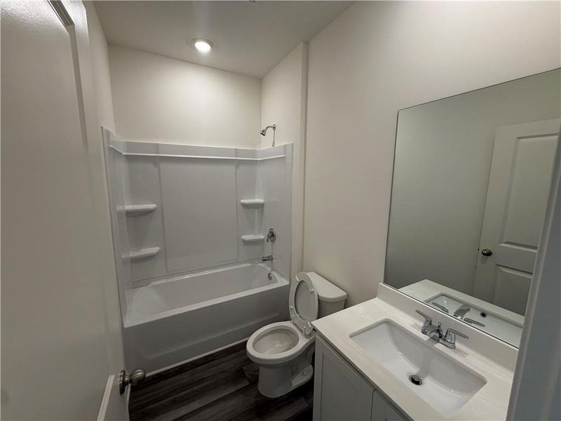 Furnished interior view inside a new home in Mt. Tabor Ridge, Dallas (Image 4).