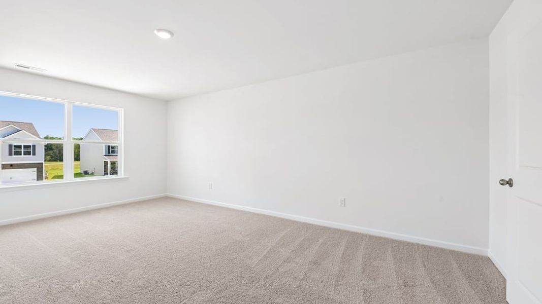 Spacious, unfurnished interior of a new home in Shahbain Reserve, Raeford (Image 39). Spacious, unfurnished interior of a new home in Shahbain Reserve, Raeford (Image 39).
