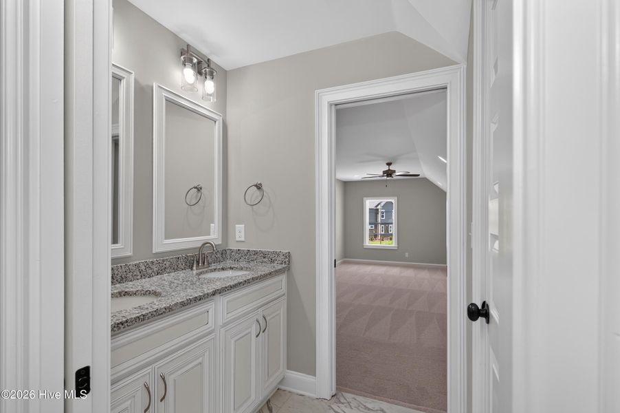 Furnished interior view inside a new home in Highland Lakes, Evans (Image 45).