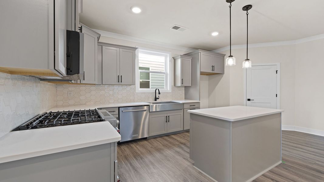 Furnished interior view inside a new home in Adams Glen, Greenville (Image 9).