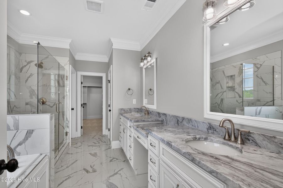 Furnished interior view inside a new home in Highland Lakes, Evans (Image 37).