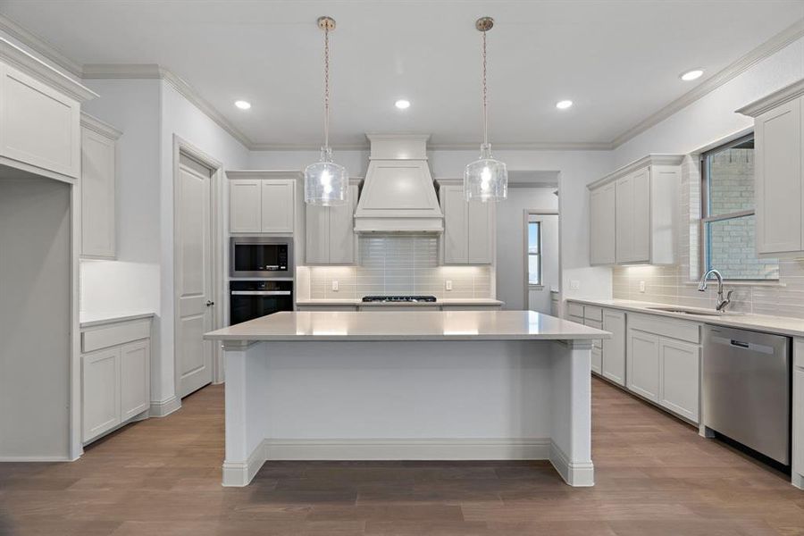 Furnished interior view inside a new home in , Decatur (Image 6).