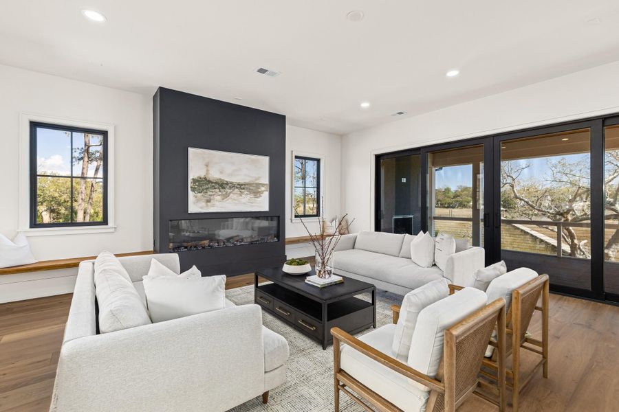 Furnished interior view inside a new home in , Charleston (Image 8).