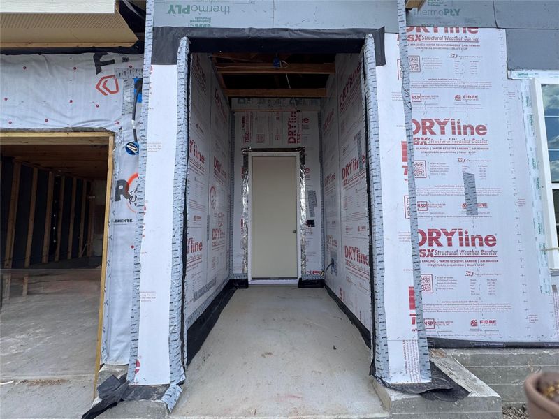 In-progress construction of a new home in Willow Springs, Creedmoor, TX (Image 21). In-progress construction of a new home in Willow Springs, Creedmoor, TX (Image 21).