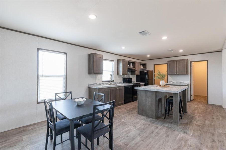 Furnished interior view inside a new home in , Anson (Image 7).