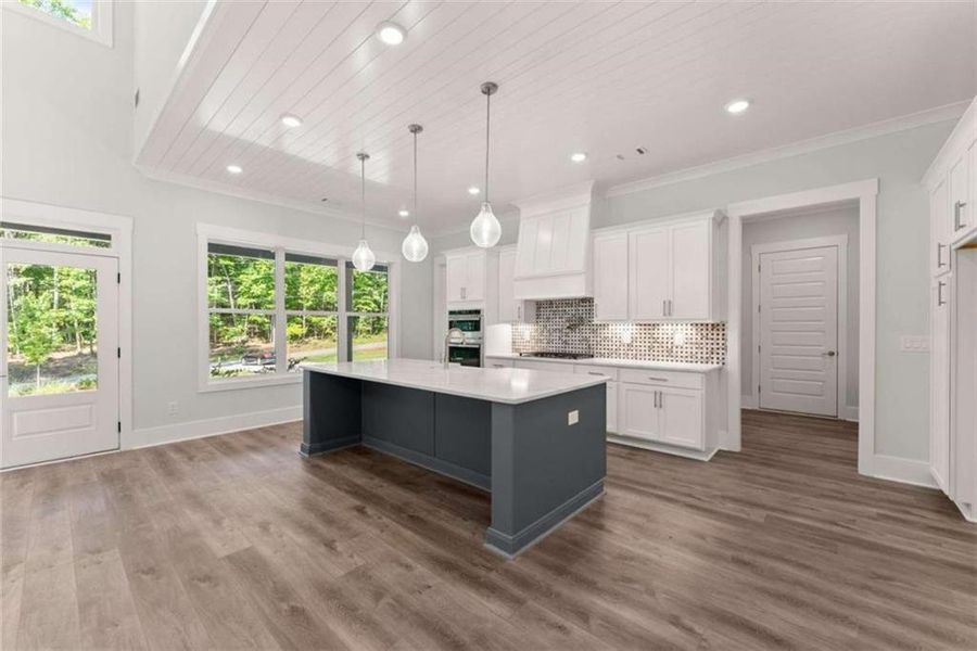 Furnished interior view inside a new home in , Clarkesville (Image 12).