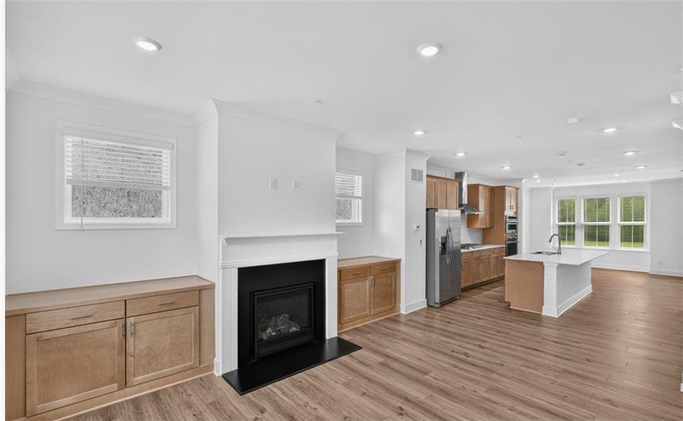 Furnished interior view inside a new home in Forrest Crossing, Woodstock (Image 5).