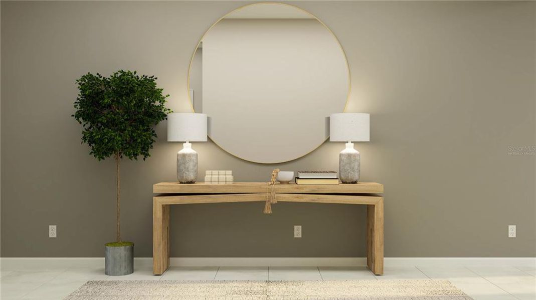 Furnished interior view inside a new home in Waterstone: Estate II Collection, Groveland (Image 8).