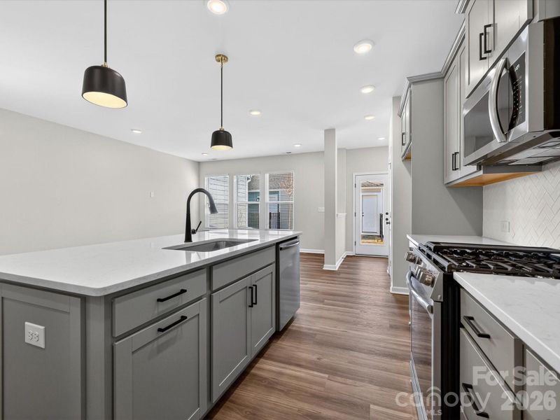 Furnished interior view inside a new home in North Creek Village, Huntersville (Image 11).