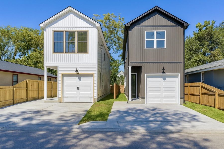 Front exterior of a new home in , North Charleston, SC, highlighting curb appeal (Image 1). Front exterior of a new home in , North Charleston, SC, highlighting curb appeal (Image 1).