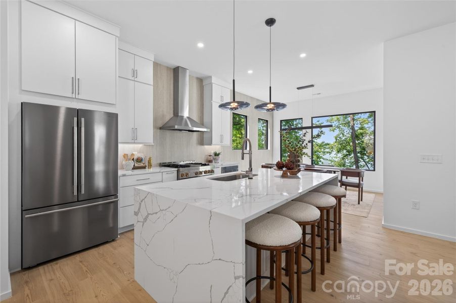 Furnished interior view inside a new home in , Norwood (Image 26).