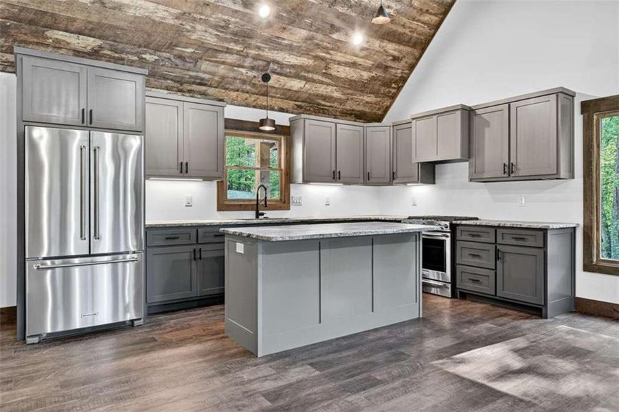 Furnished interior view inside a new home in , Blue Ridge (Image 7).