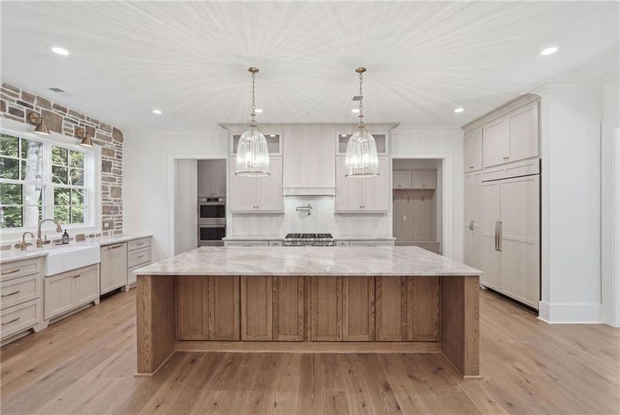 Furnished interior view inside a new home in , Dawsonville (Image 5).