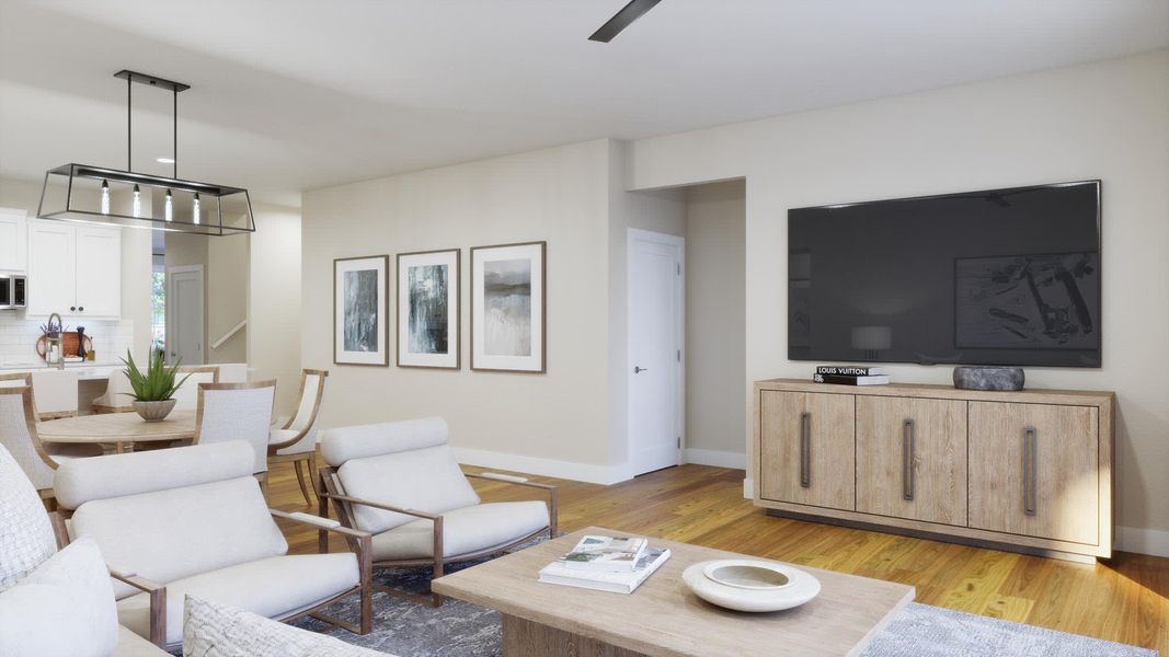 Family Room | Monticello | Trinity Gardens | New Homes in DeLand, FL by Landsea Homes Family Room | Monticello | Trinity Gardens | New Homes in DeLand, FL by Landsea Homes