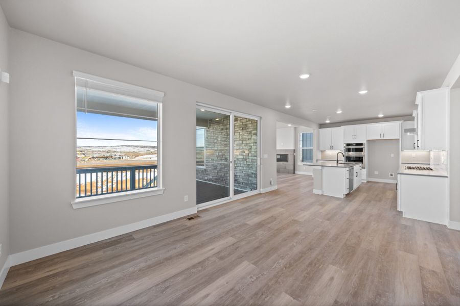 Representative unfurnished interior of a home built from the 5 by Trumark Homes in Trumark Homes at Sterling Ranch, Littleton (Image 26).
