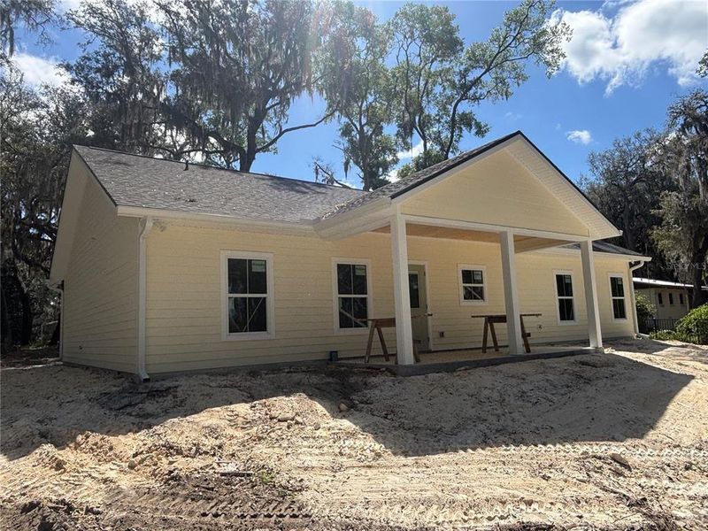 Exterior details and patio area of a home in , Melrose (Image 6).
