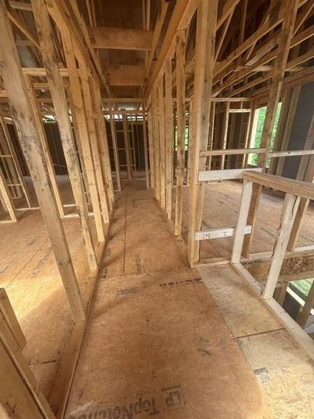 In-progress construction of a new home in Edenglen, Buford, GA (Image 33).