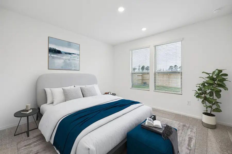Furnished interior view inside a new home in Crosby Farms, Crosby (Image 8).