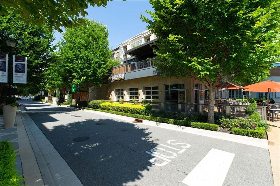 Front exterior of a new home in Byers Park, Alpharetta, GA, highlighting curb appeal (Image 31).