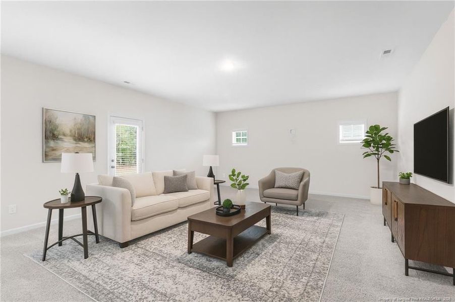 Living Room - Virtually staged Living Room - Virtually staged