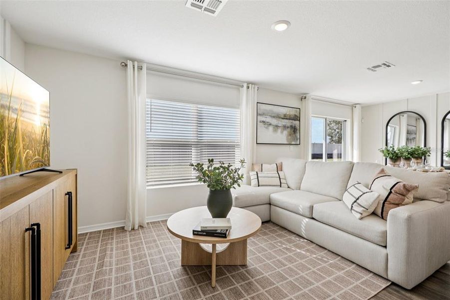 Furnished interior view inside a new home in Boulevard Oaks, Lady Lake (Image 3).