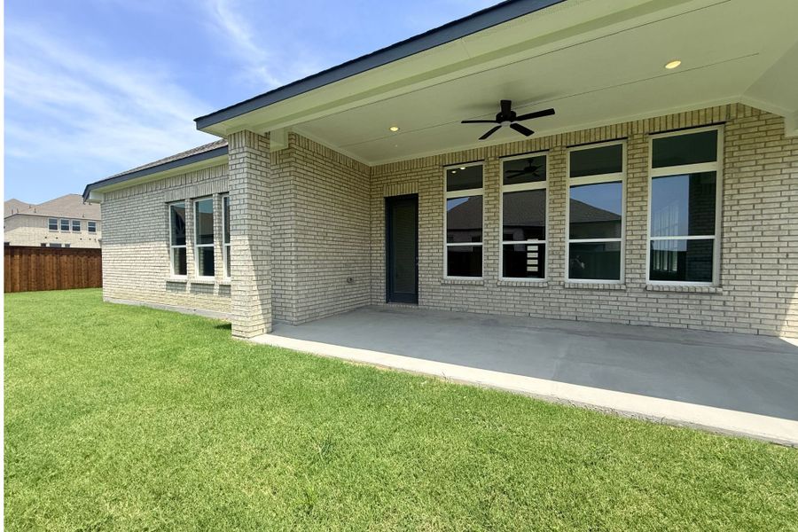 Exterior details and patio area of a home in Polo Ridge, Mesquite (Image 3). Exterior details and patio area of a home in Polo Ridge, Mesquite (Image 3).