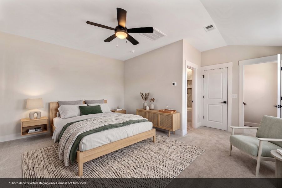 Furnished interior view inside a new home in Walnut Grove, Easley (Image 13).