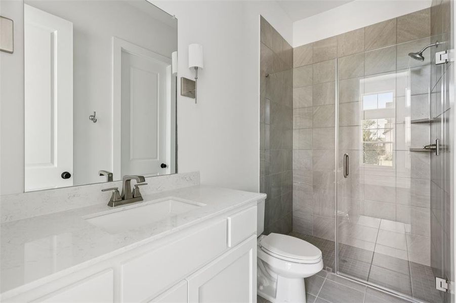 Friends and family will enjoy beautifully finished guest baths in this dream home! Friends and family will enjoy beautifully finished guest baths in this dream home!