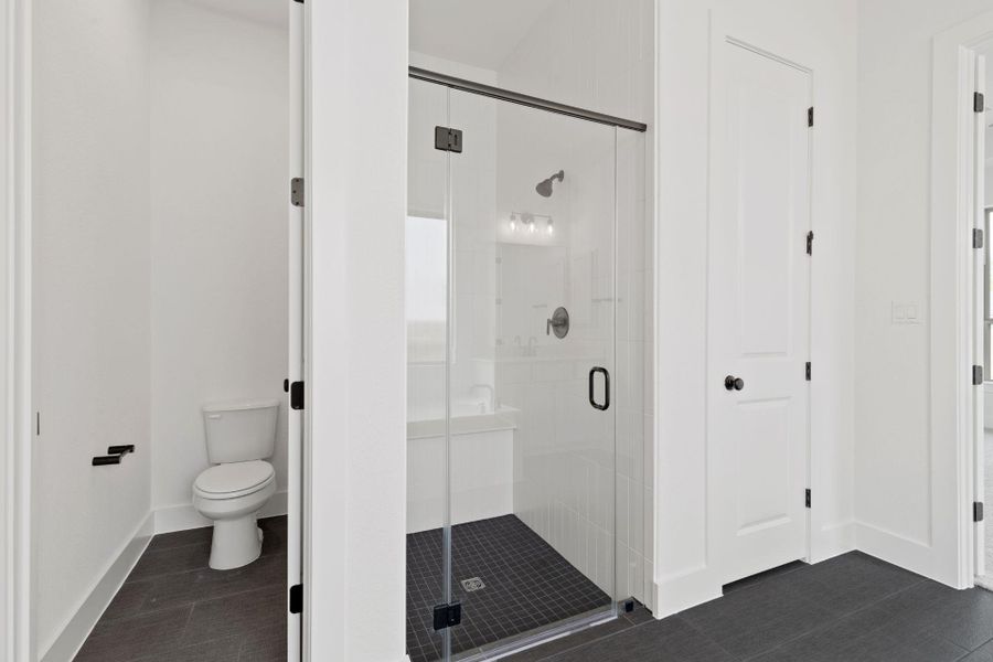 Walk-in shower in Primary Bath Walk-in shower in Primary Bath